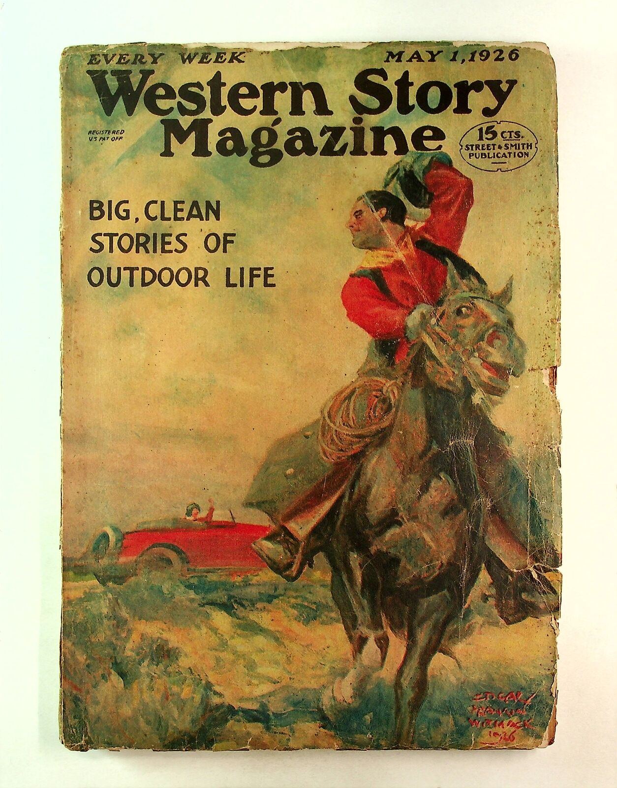 Western Story Magazine Pulp 1st Series May 1 1926 Vol. 60 #3 FR Low Grade