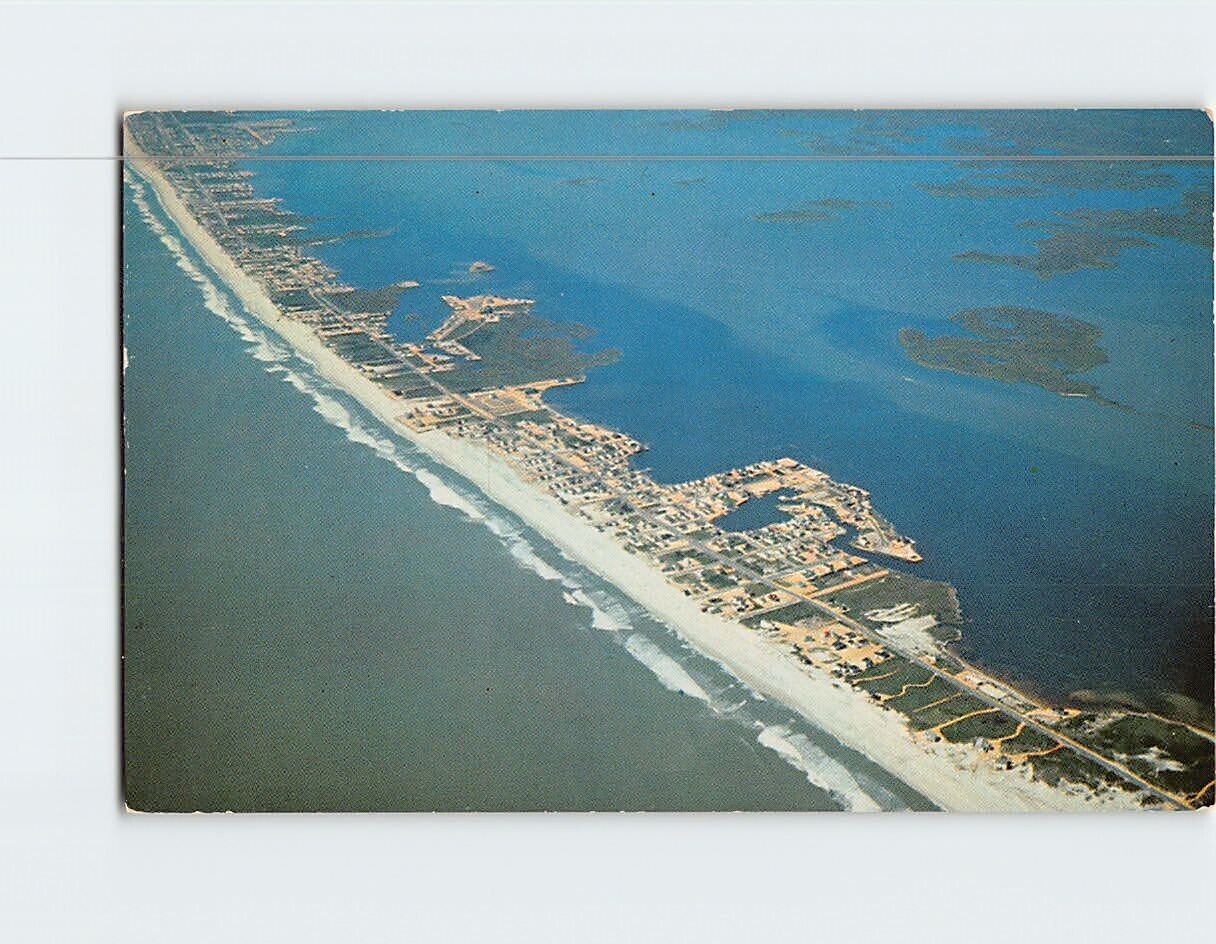 Postcard View of Long Beach Island New Jersey USA