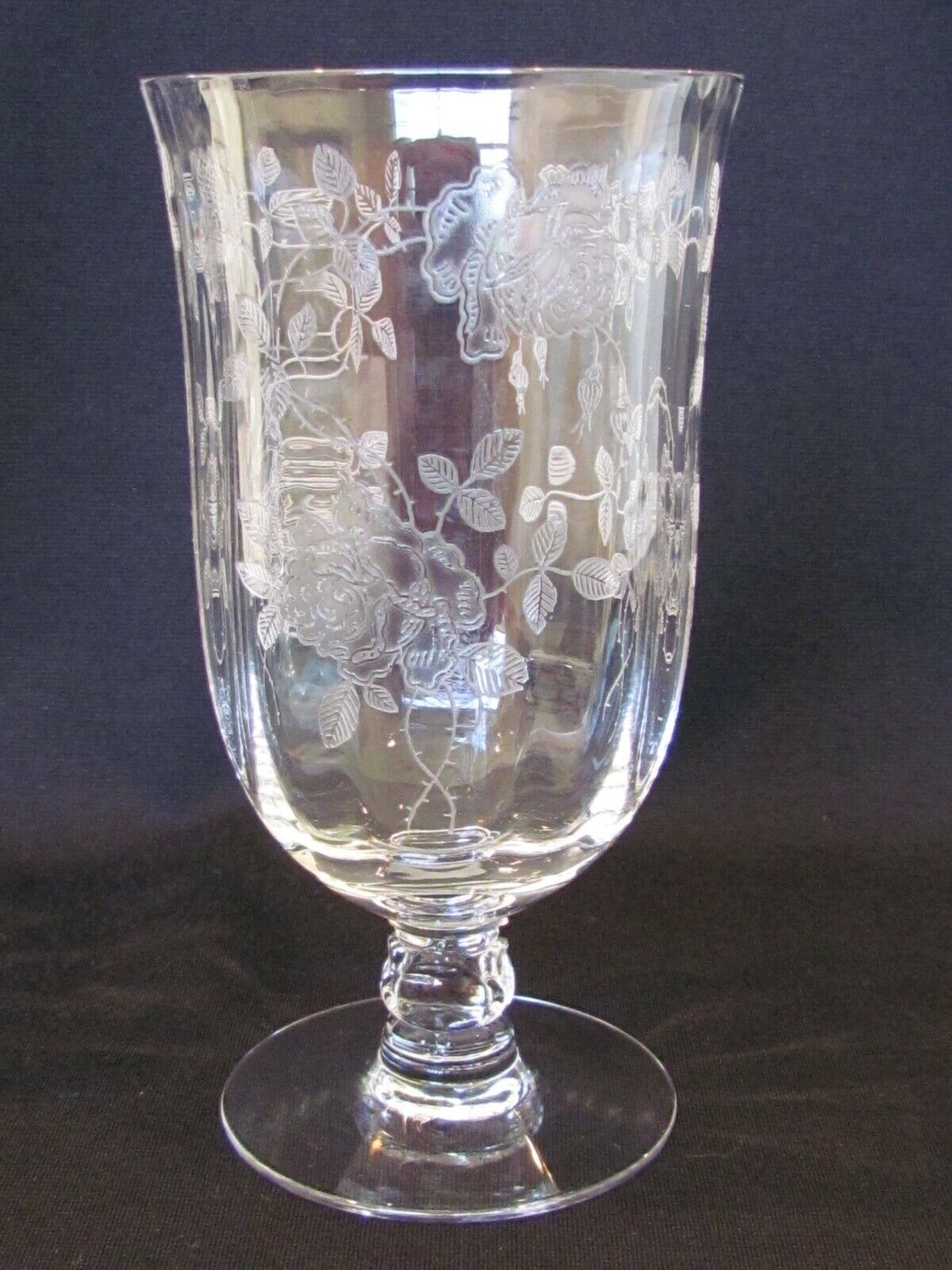 Fostoria WILLOWMERE Footed Iced Tea Tumbler #6024 Stem 5 ¾” 1938 - 1970 Glass