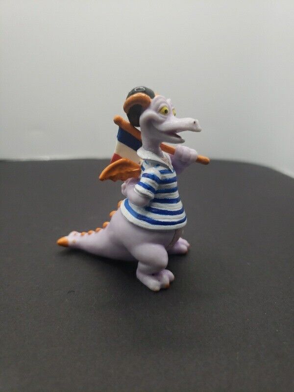 Rare 1982 Figment w/marinière Beret and France’s flag Paint Flaw + Tail Flaw