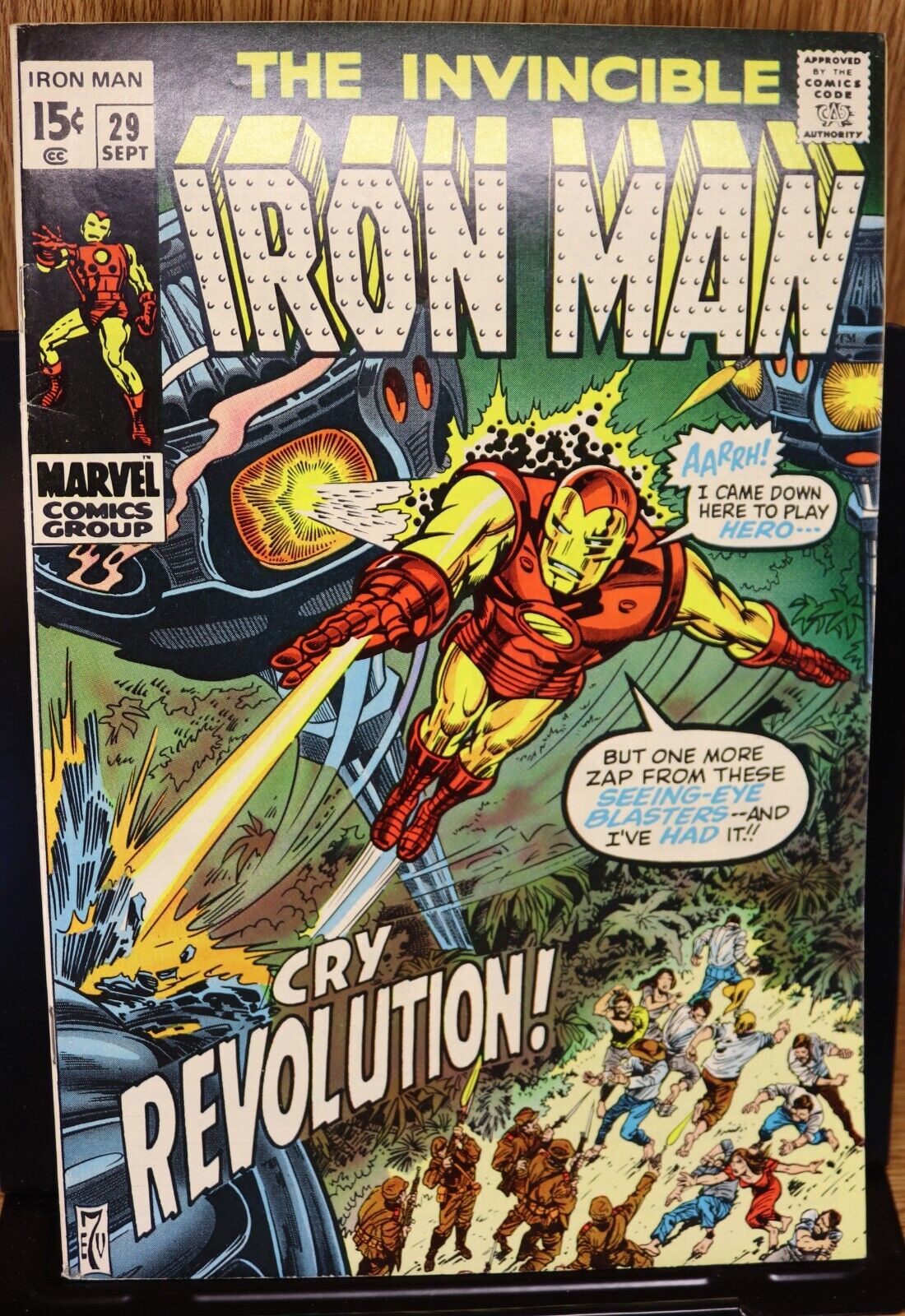 The Invincible Iron Man #29 (1970) Marvel Comics Near Mint