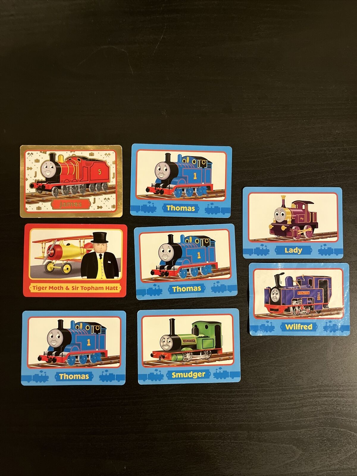 Thomas And Friends 2002 Race Game Trading Cards James Special Foil 7 Bonus 