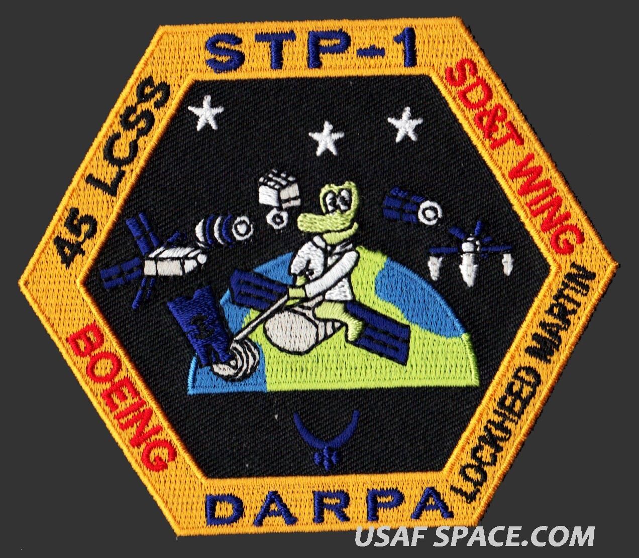 STP-1 DARPA BOEING  45 LCSS USAF DOD SATELLITE Launch PATCH