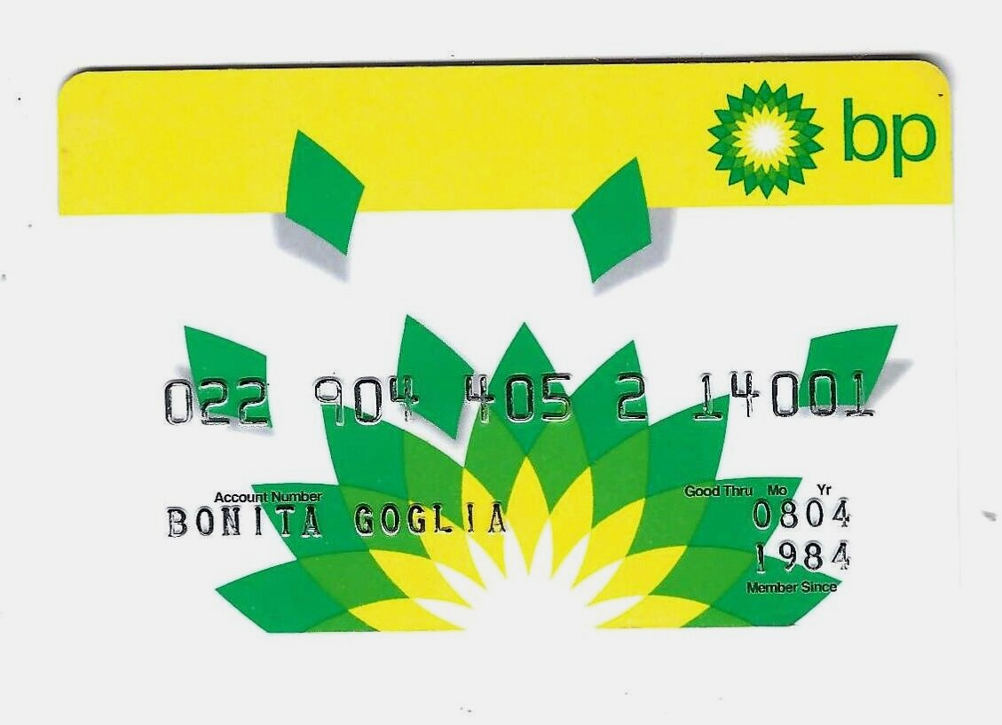 Vintage BP Credit Card Expired 08/1984