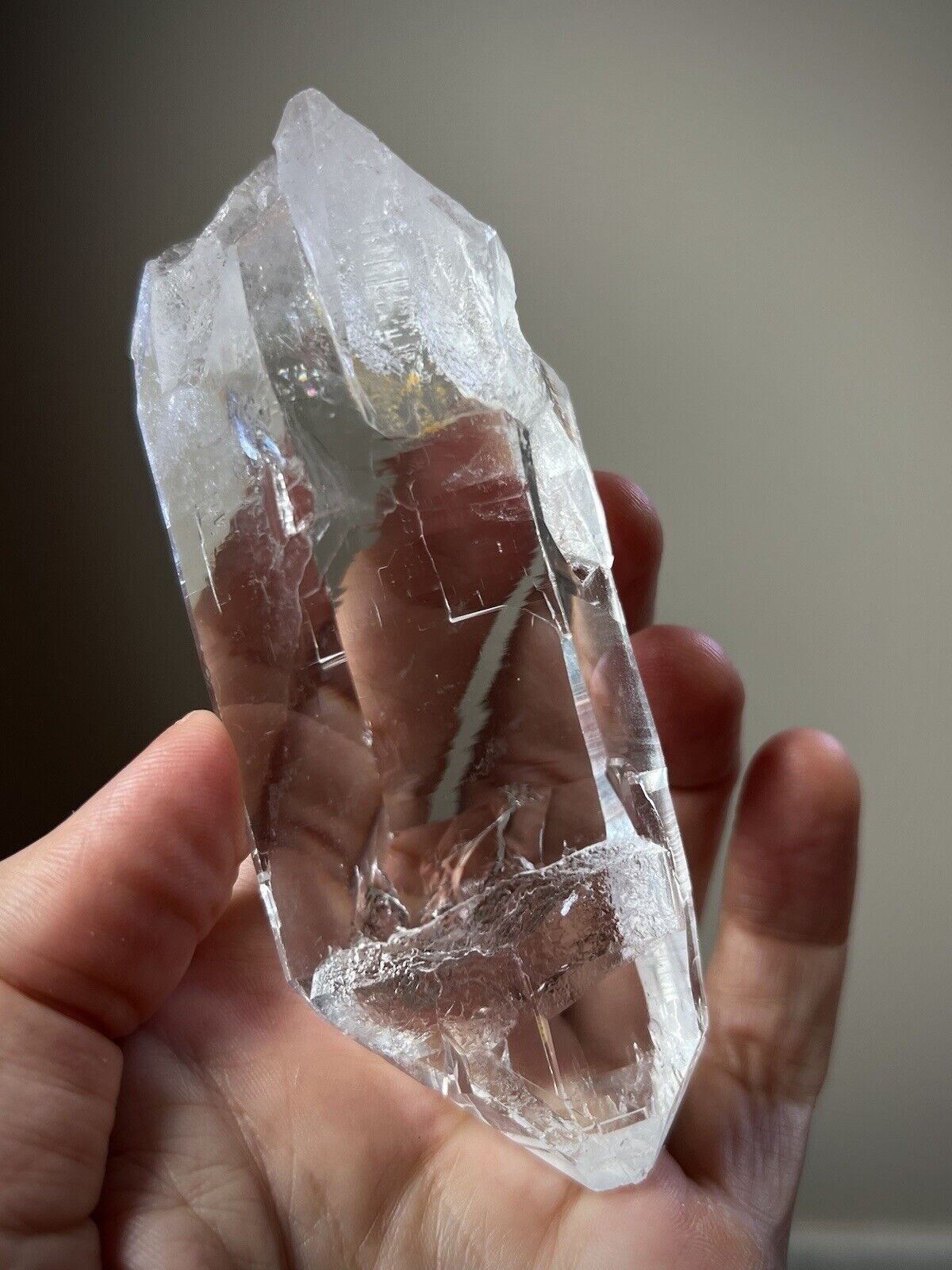 Optical Quartz Crystal Glassy Quartz Self Healed Quartz Brazil Crystal