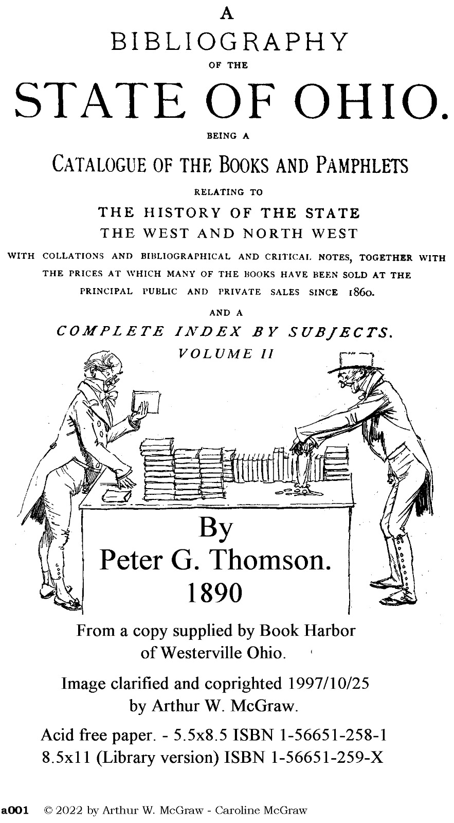 History Bibliography of Ohio V2 - 1890 - Peter G. Thomson - pdf