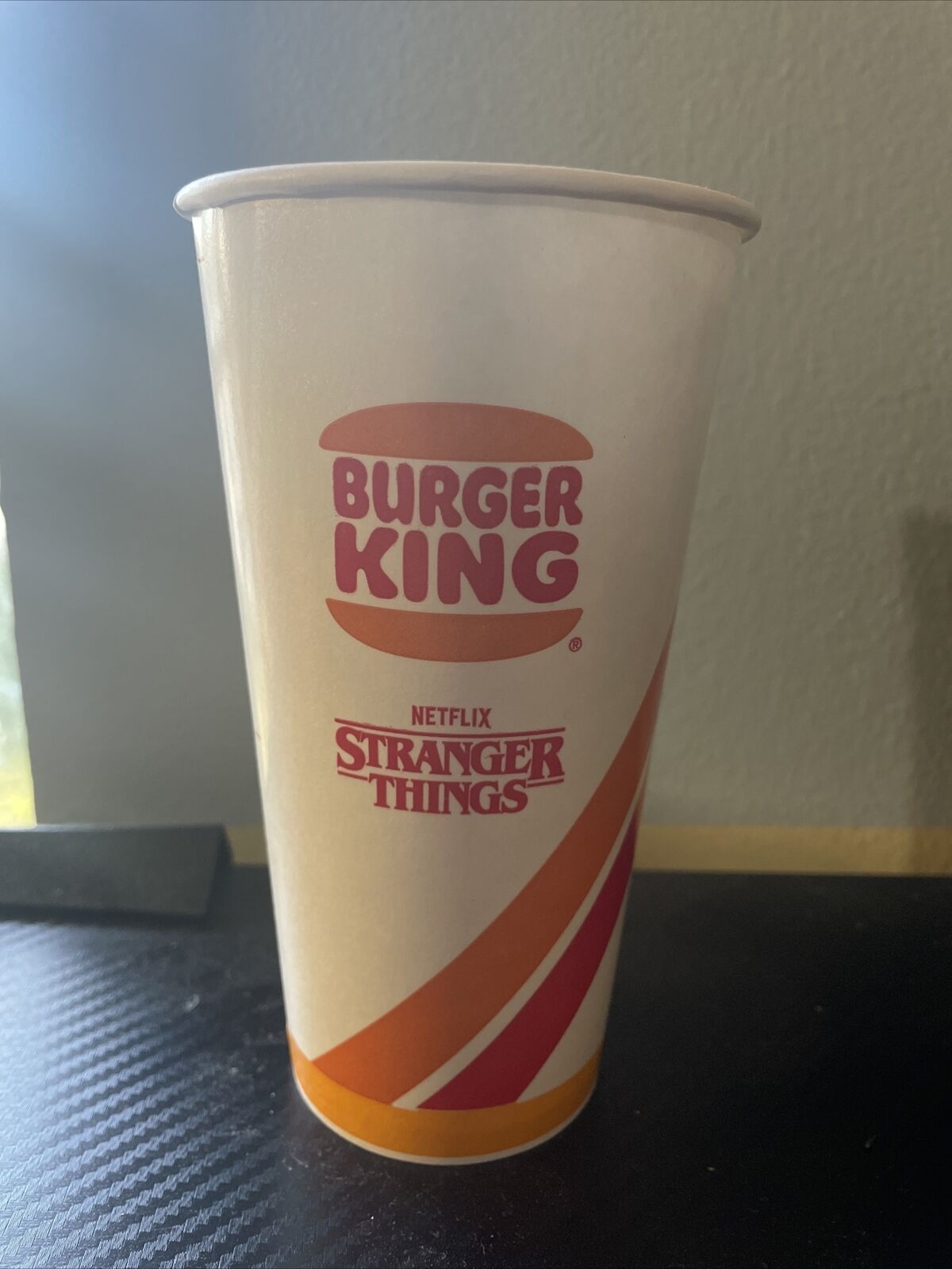 Stranger Things Retro 1980s Burger King Cup (Great Condition)