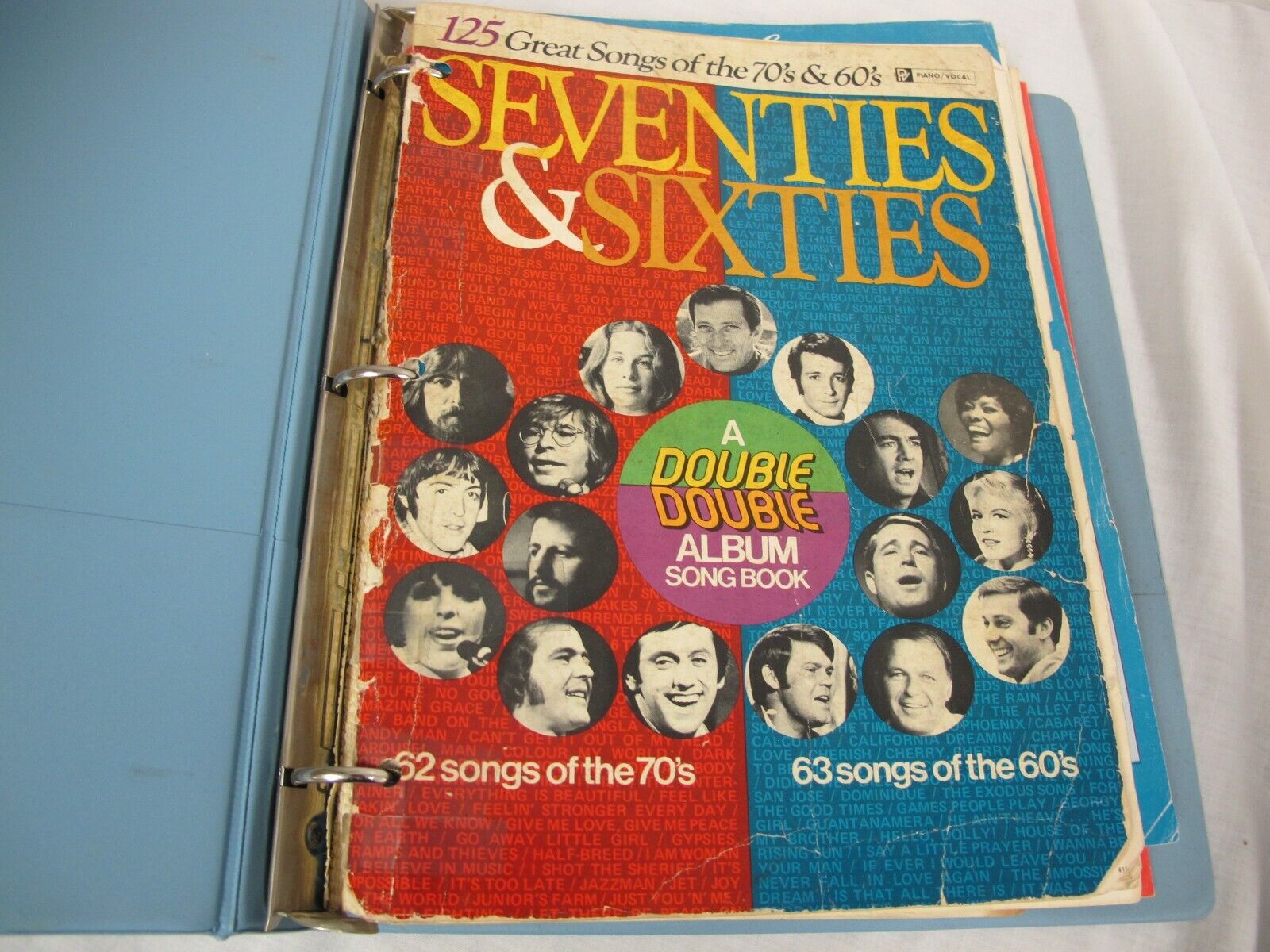 125 GREAT SONGS OF THE 70\'S & 60\'S  CHICAGO PAUL MCCARTNEY JOHN DENVER MORE 