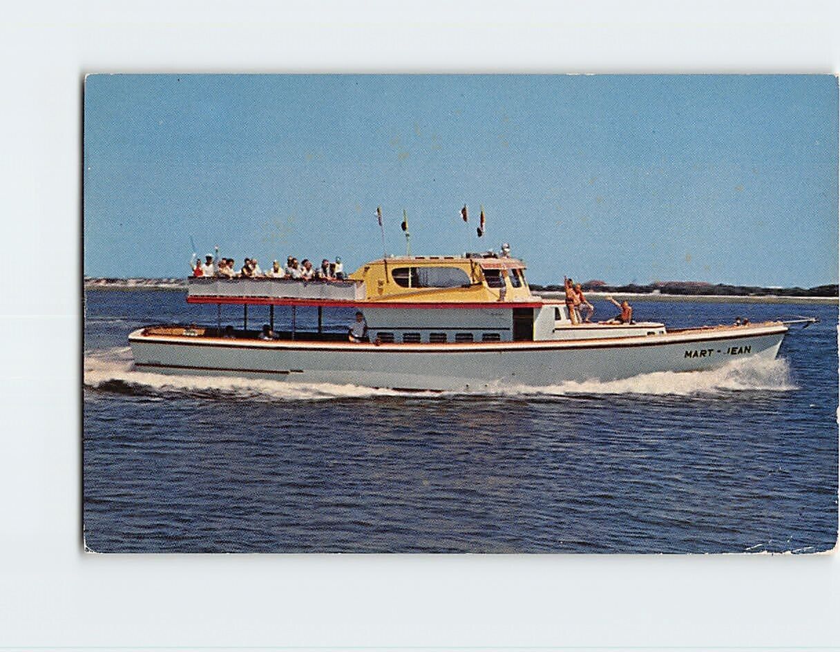 Postcard Mart Jean Diesel Powered Yacht