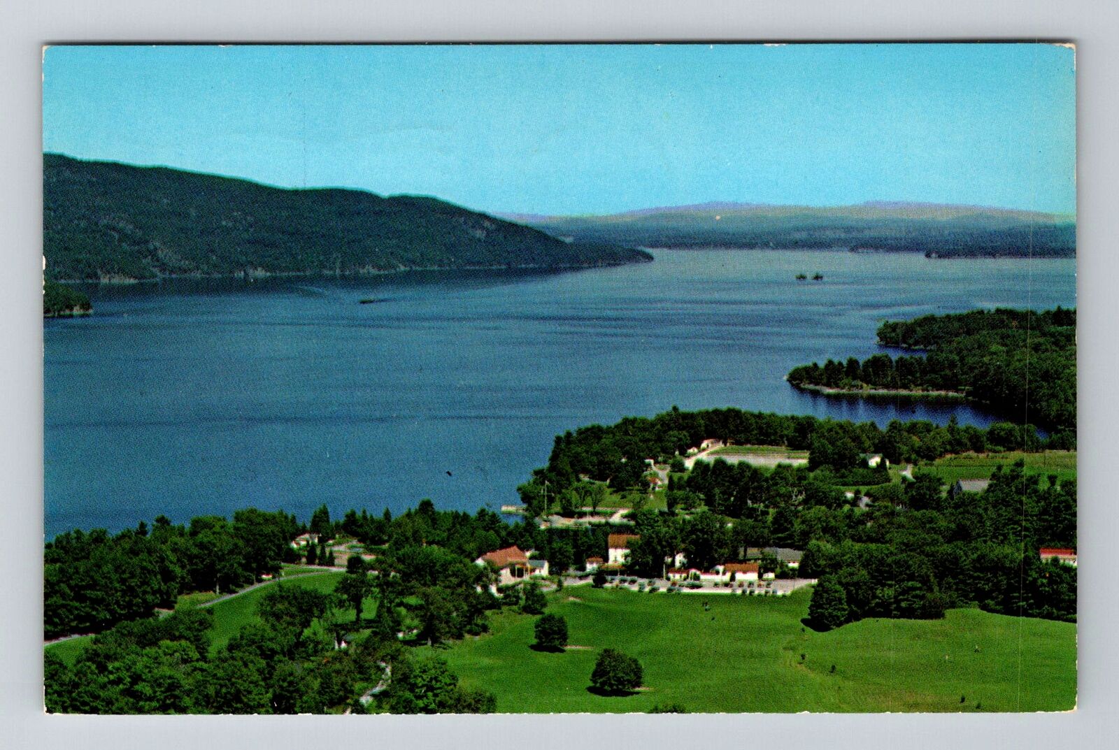 Vergennes VT-Vermont, Basin Harbor Club, Vintage c1962 Postcard