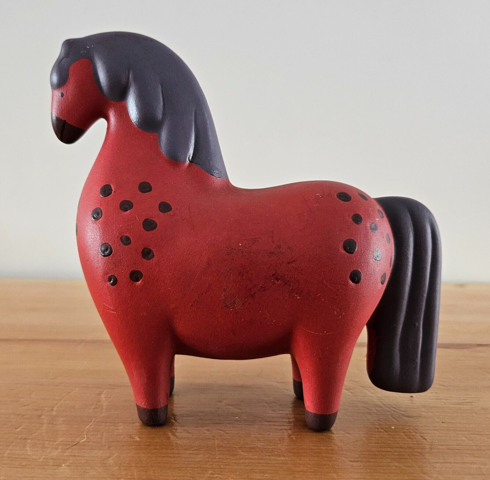 Horse Clay Pottery Figurine
