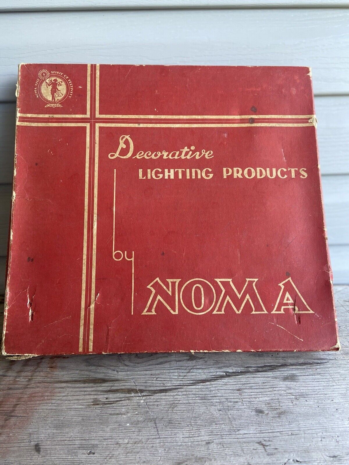 Vintage NOMA CHRISTMAS Electric Lights Made In USA-tested Working