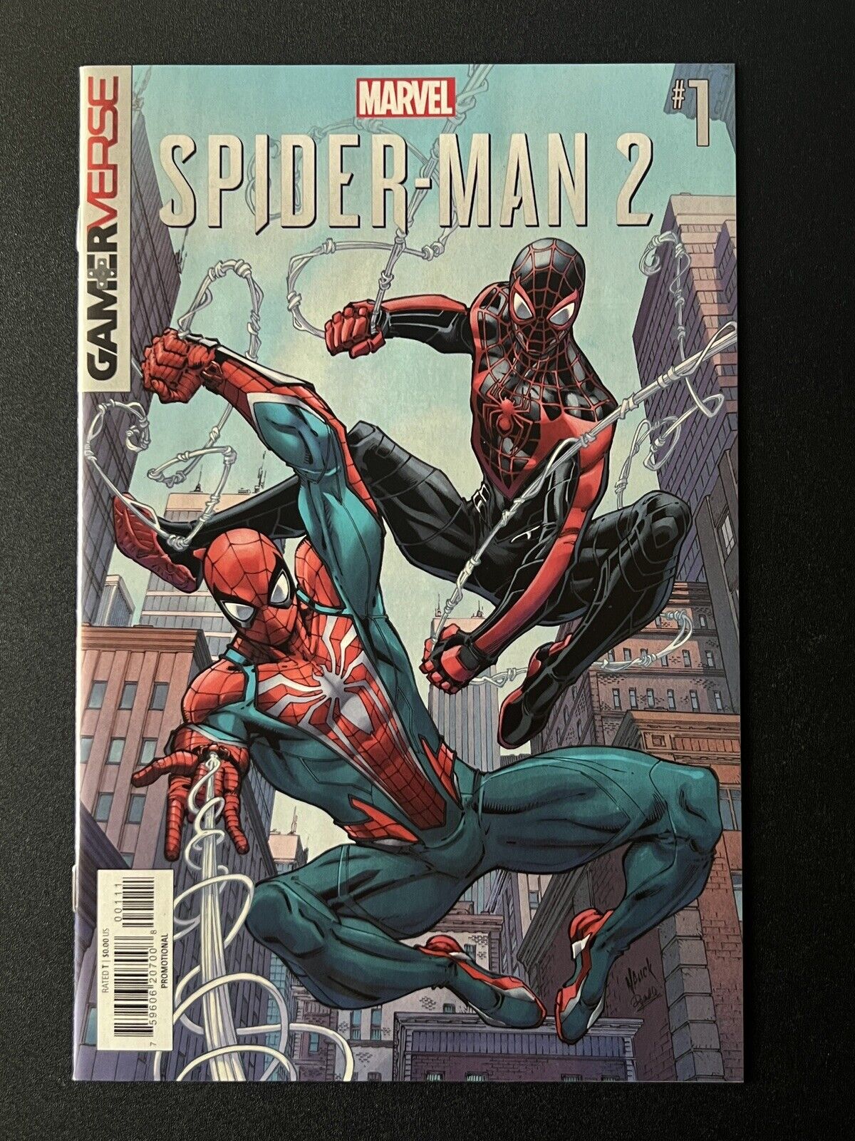Marvel Spider-Man 2 Gamerverse #1 FCBD 2023 NM KEY.