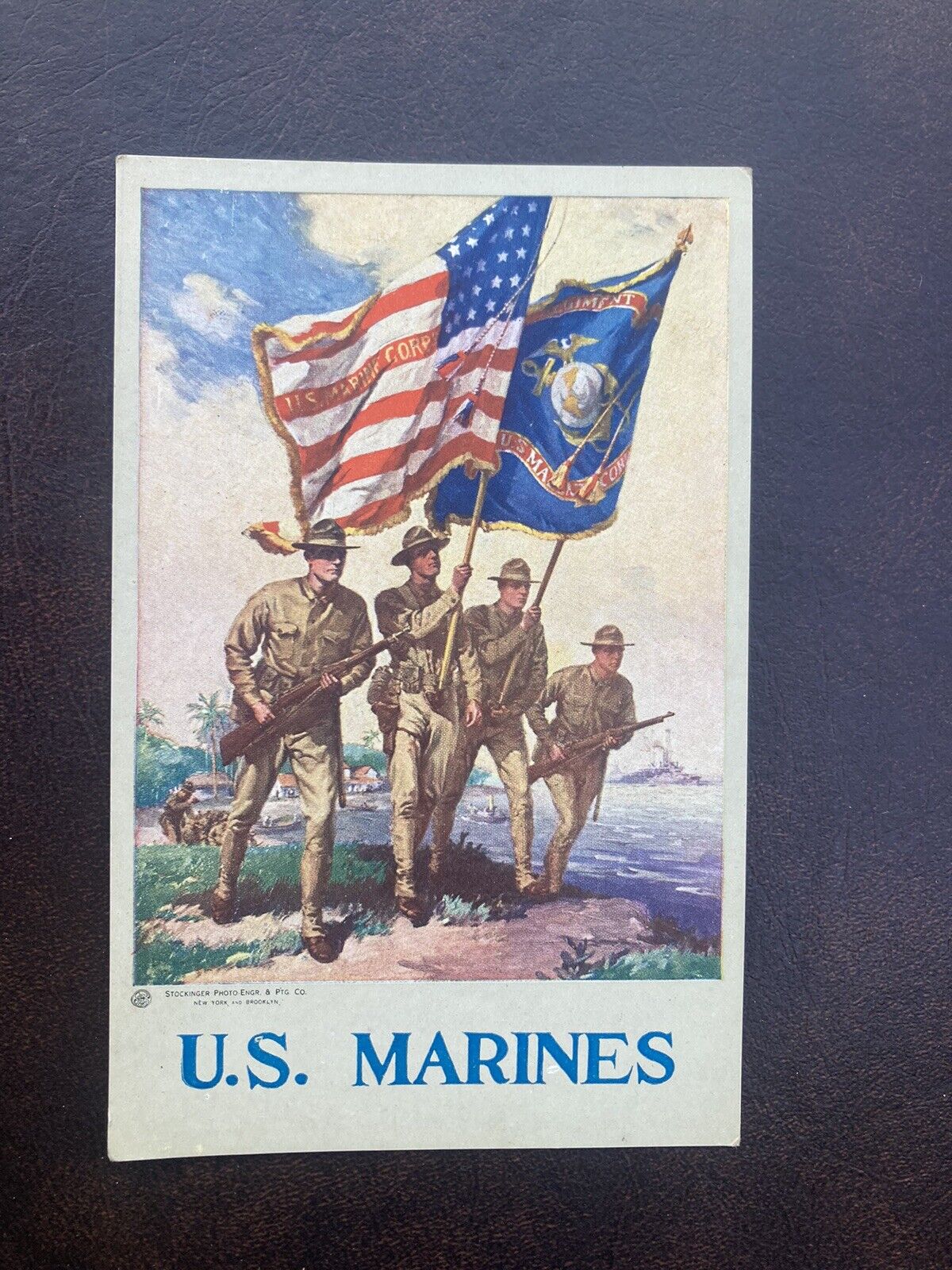 WW1 Marine Postcard, Set Of 8