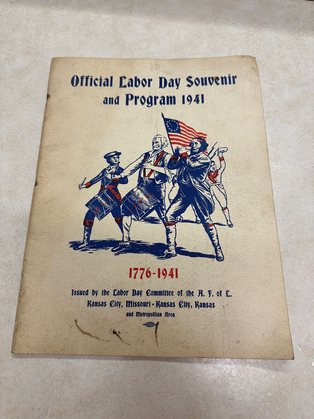 1941 Kansas City Labor Day Program