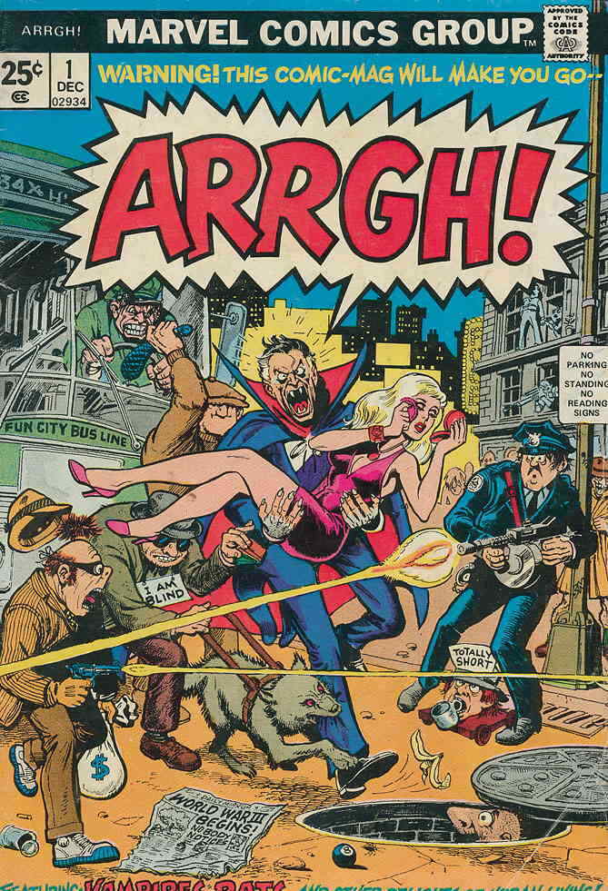 Arrgh #1 VF; Marvel | we combine shipping