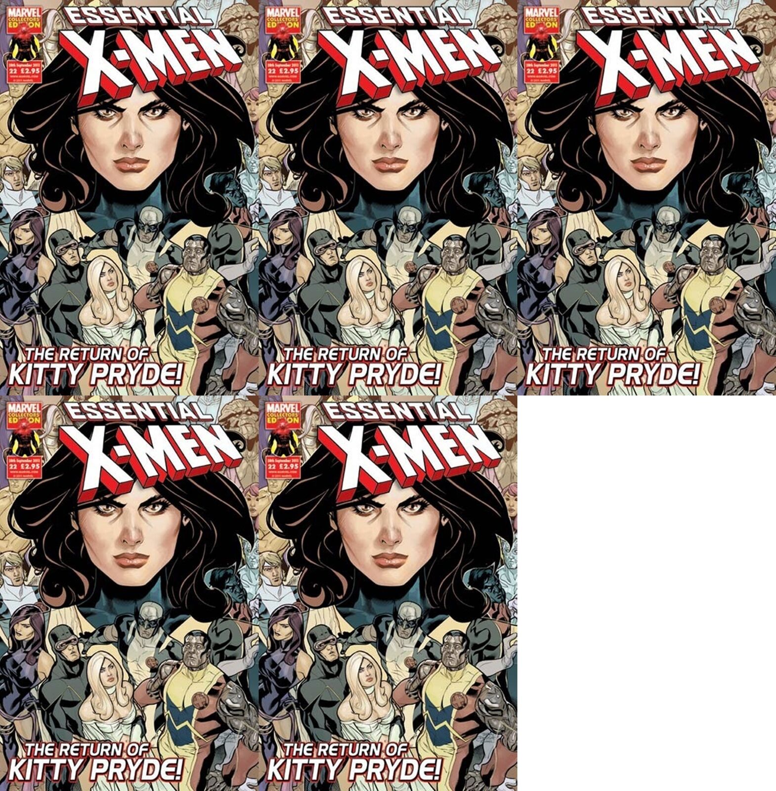 The Uncanny X-Men #522 Volume 1 (1981-2011) Marvel Comics - 5 Comics