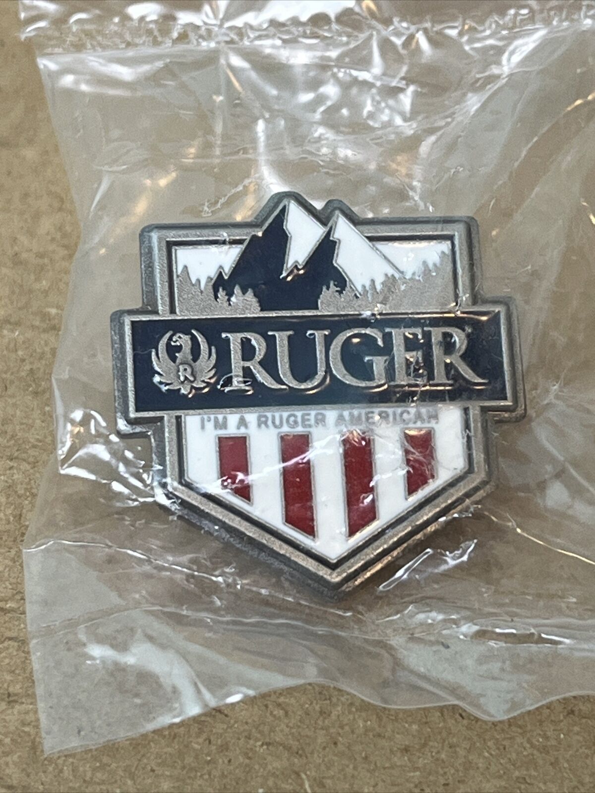 Ruger Firearms I Am A Ruger American  -  Hat or Lapel Enamel Pin