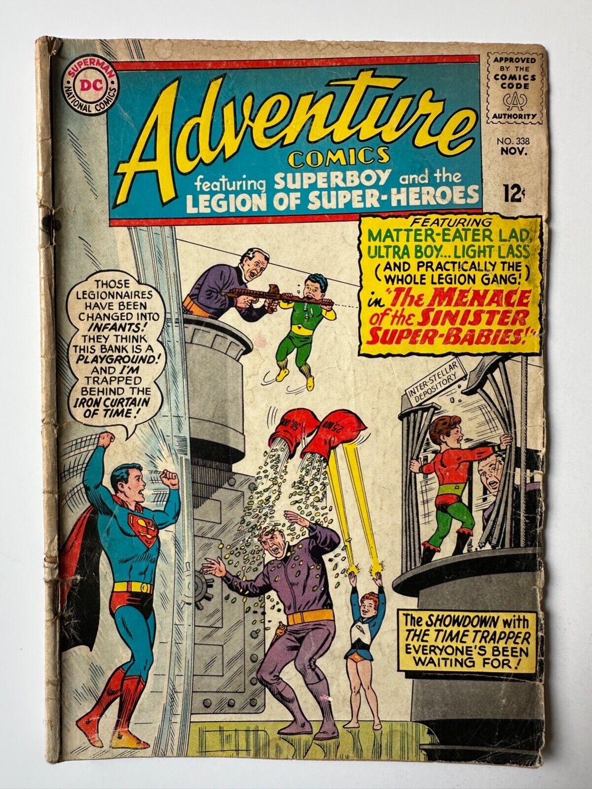 Adventure Comics #338 1st Glorith App. DC 1965 Reading Copy