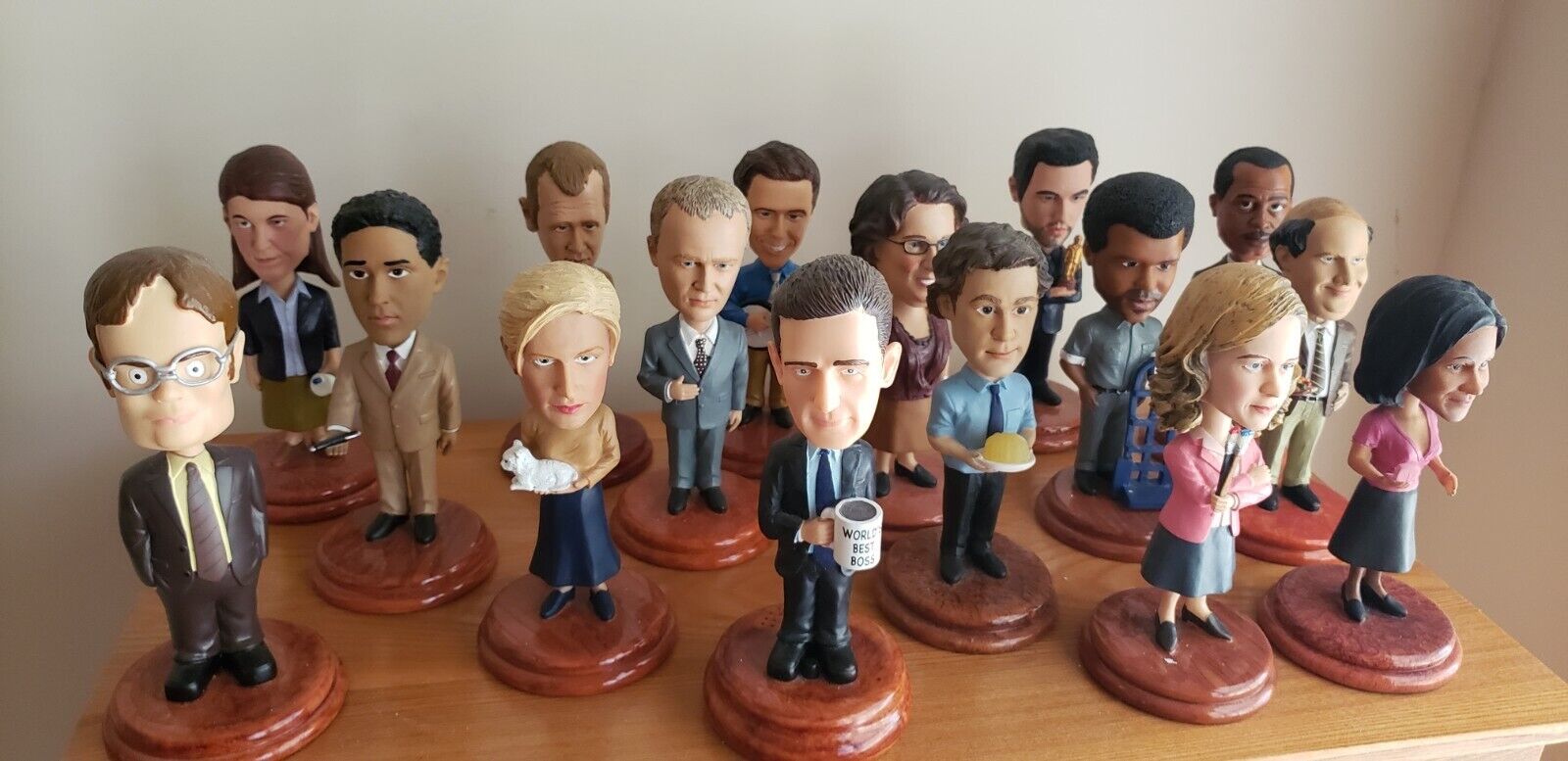 The Office Bobbleheads full 16 pc Collection in original boxes. 
