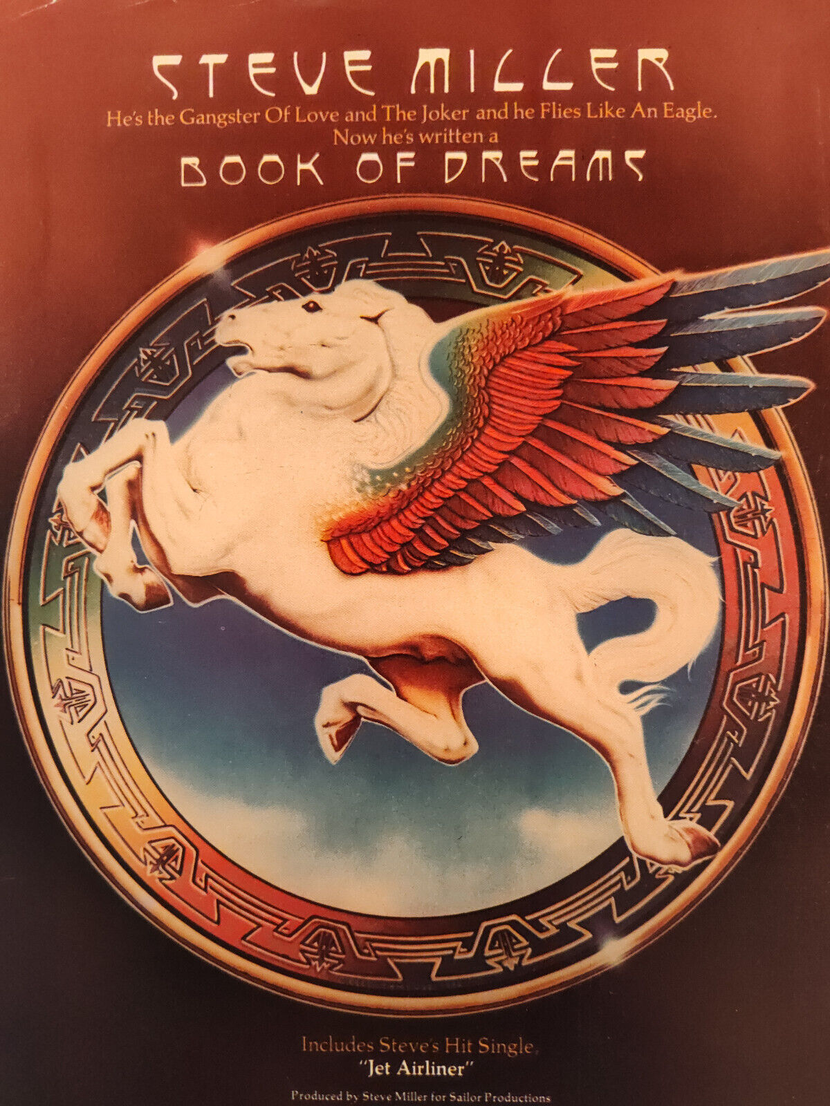 Vintage Ad Advertisement STEVE MILLER new album Book of Dreams