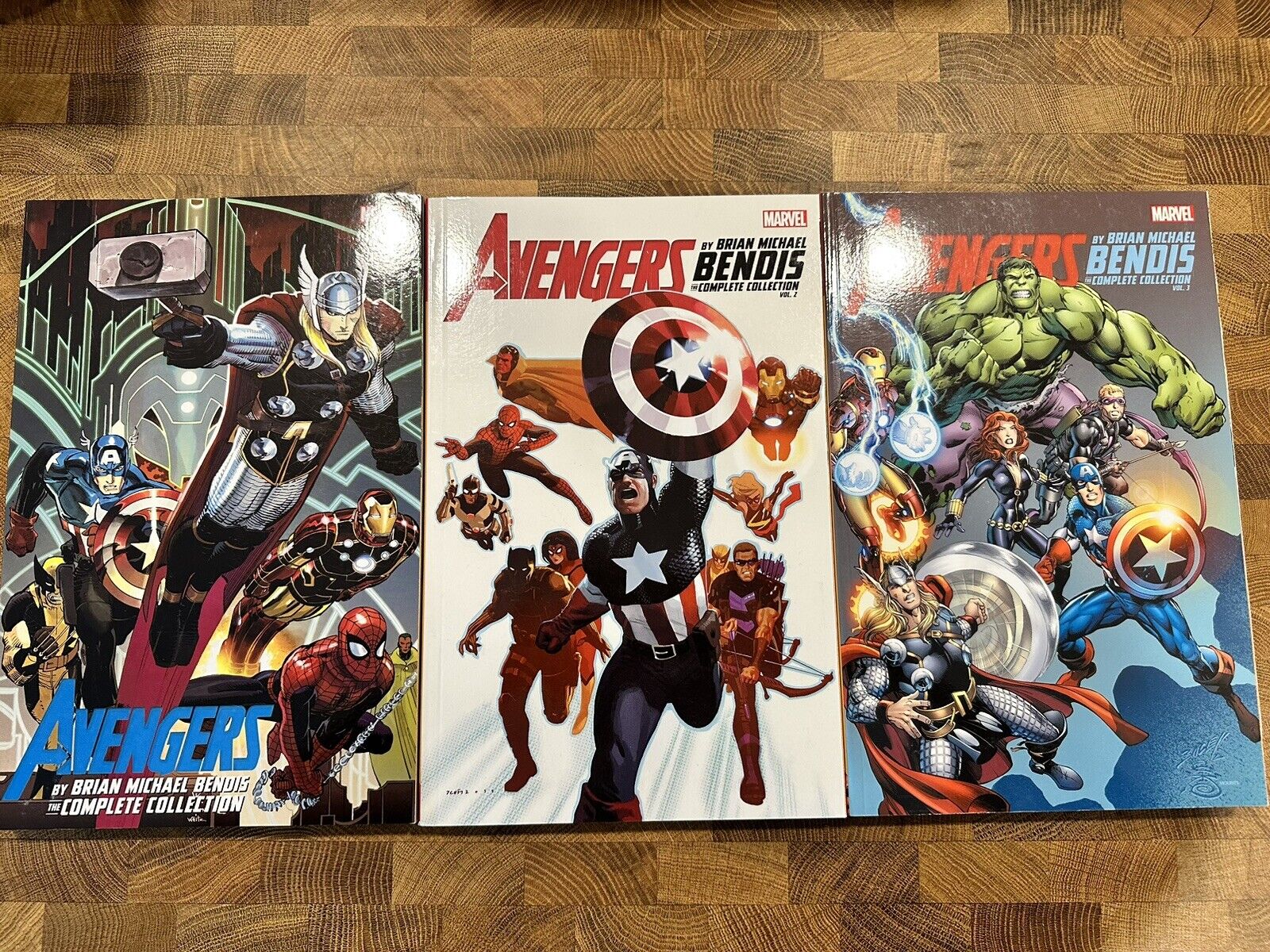 AVENGERS BY BENDIS COMPLETE COLLECTION VOLUME 1 2 3 Marvel 2017 TPB GN TP