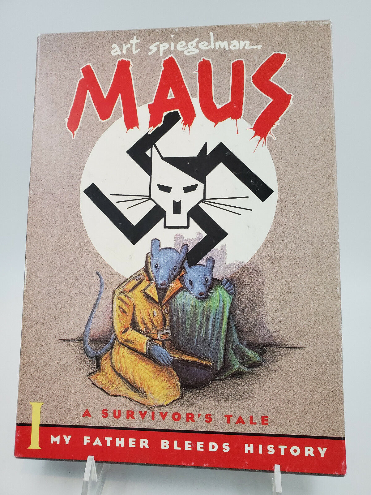 MAUS:A Survivors Tale Vol 1&2 TPB  Slipcover, Spiegelman 1986/91 Pulitzer Prize