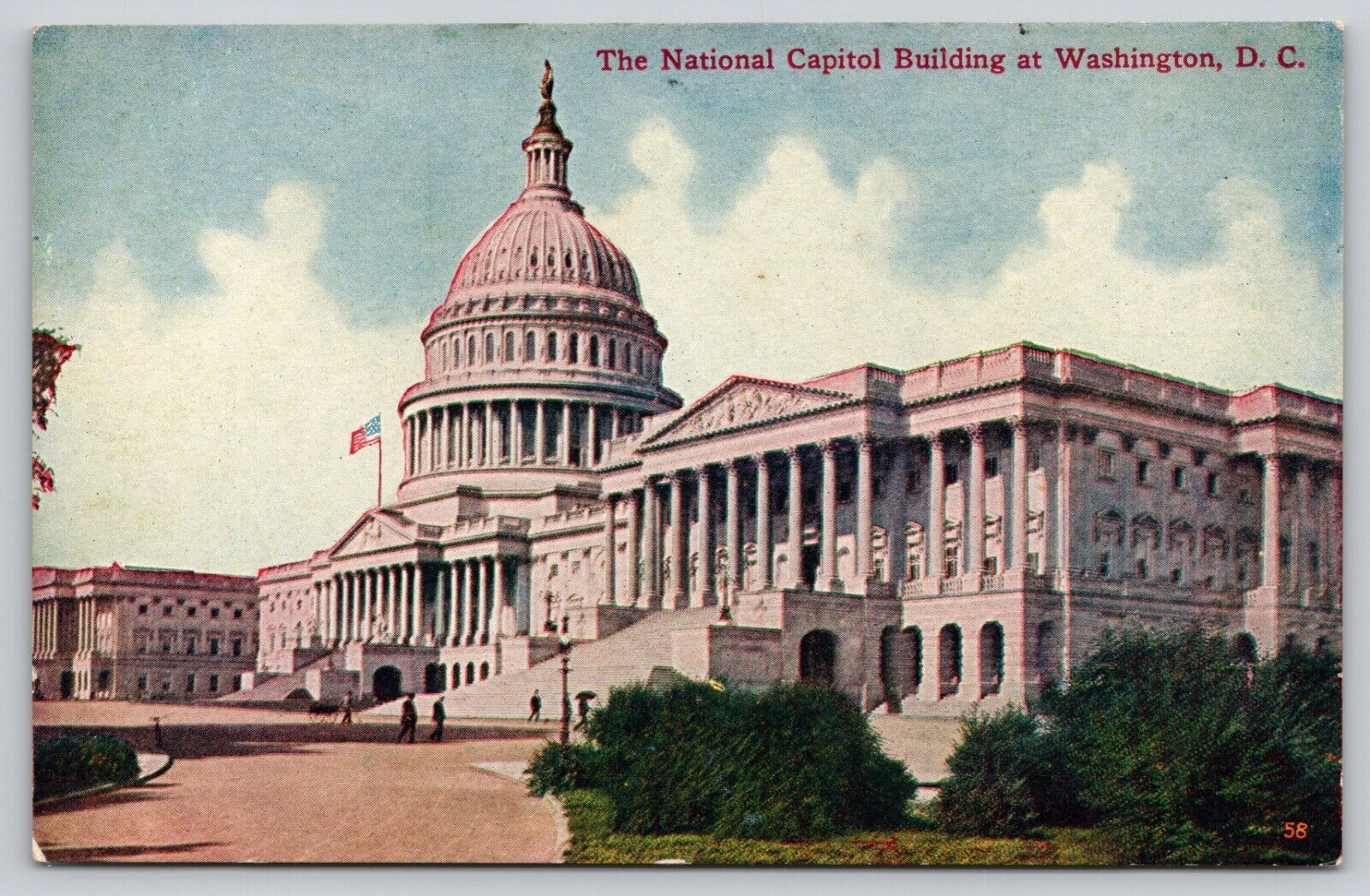 Postcard Washington D.C. The National Capitol Building UNP DB A13