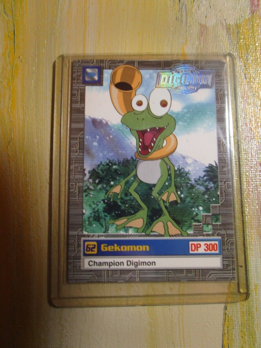 62 Gekomon 7 of 32 Champion Digimon 2000 Digimon CCG Card UpperDeck Shogun DP30