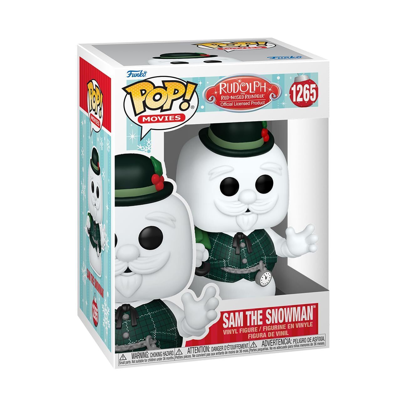 Funko POP Movies: Rudolph - Sam the Snowman - Rudolph the Red-Nosed Reindeer - 