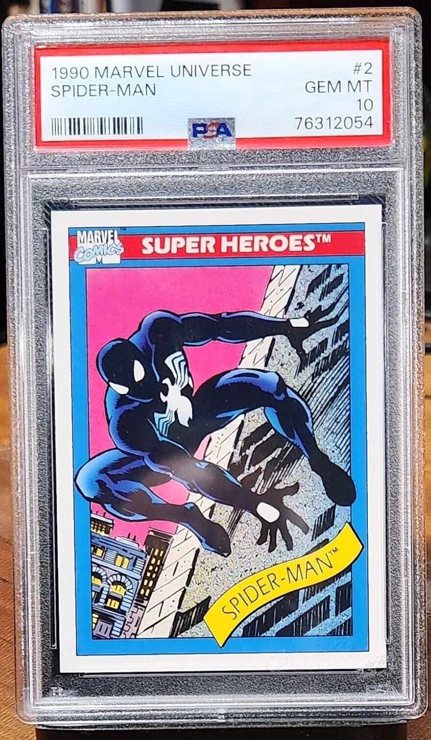 1990 Marvel Universe #2 Spider-Man PSA 10 Gem Mint
