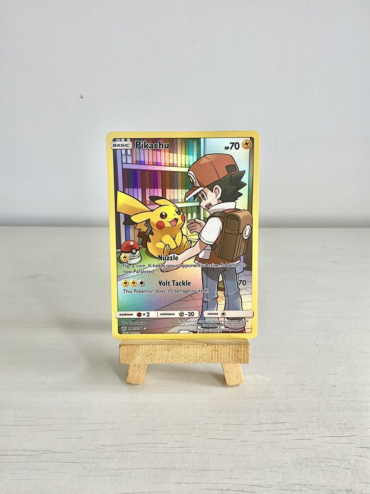 Pikachu 241/236 - Cosmic Eclipse - Pokemon Card.