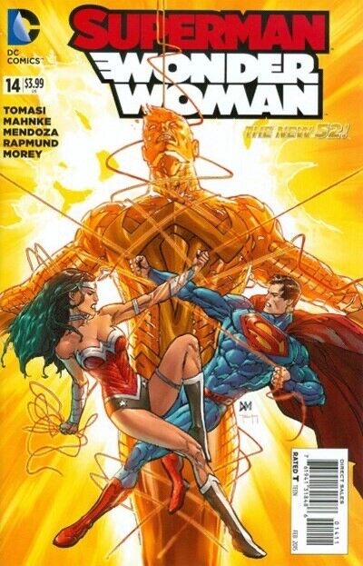 Superman/Wonder Woman (2013) #14 VF Stock Image