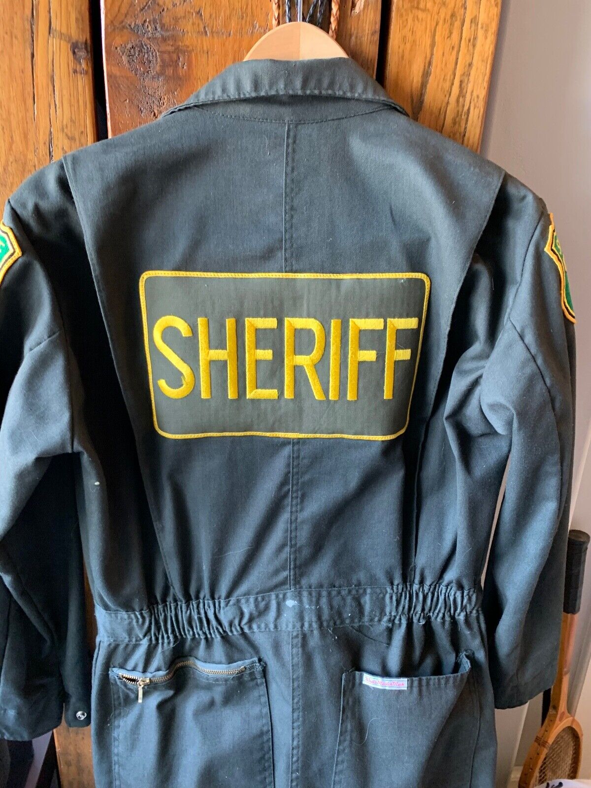 Official Sheriffs uniform jump suit from Yolo County