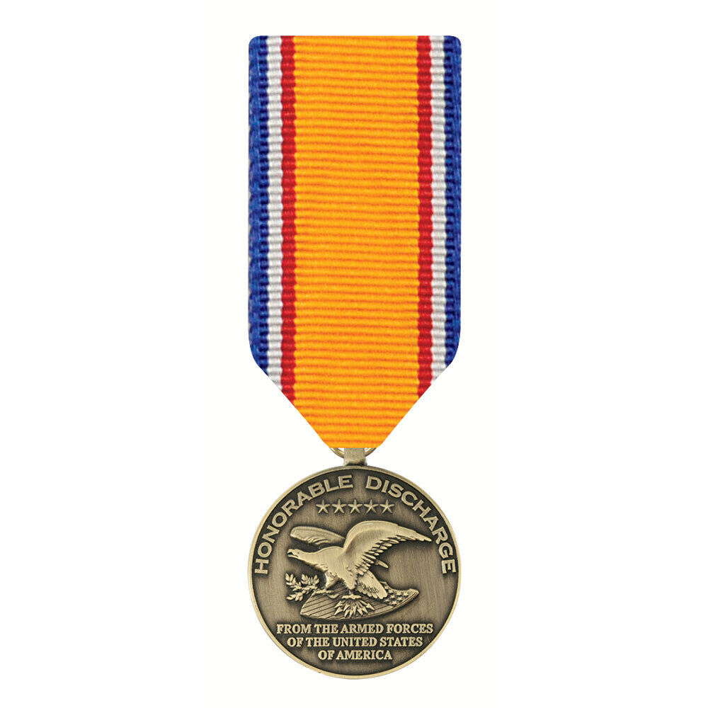 Honorable Discharge Commemorative Medal Miniature