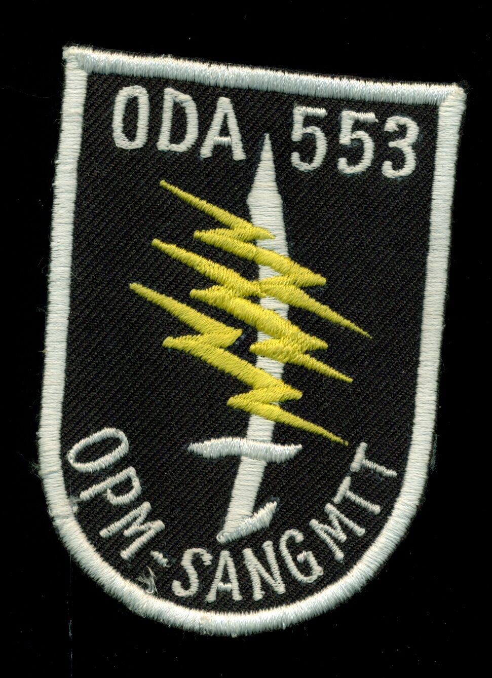 US Army Special Forces ODA 553 OPM-SANG MTT Patch S-24