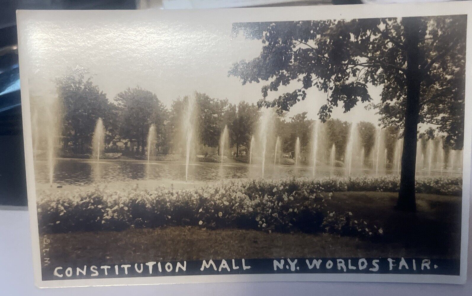 1940 Constitution Mall  New York World's Fair NYWF RPPC Photo Postcard