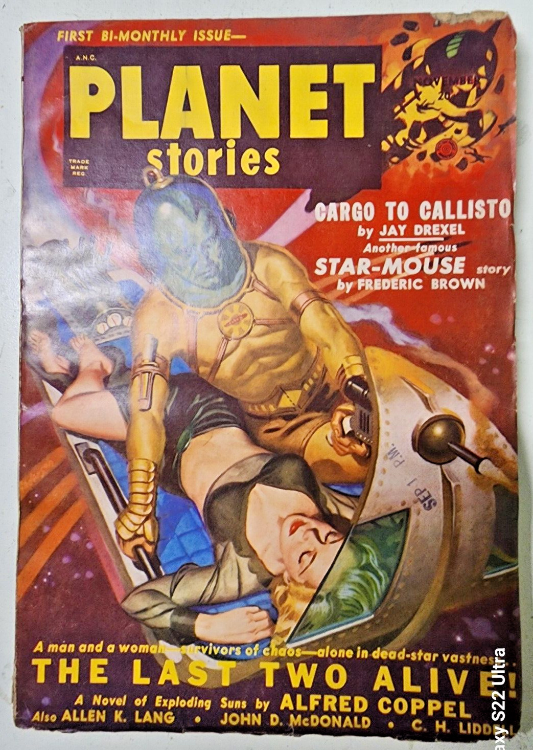 Planet Stories November 1950 Fredric Brown