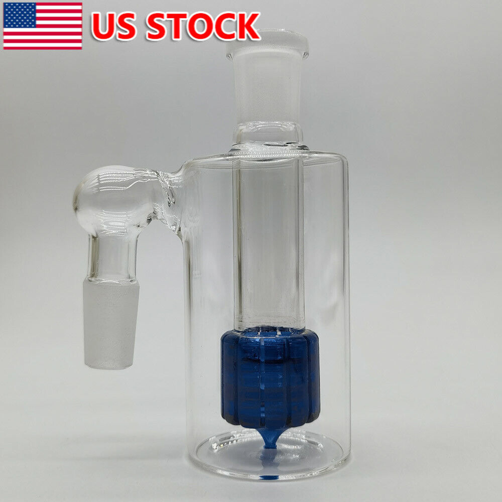 14mm 90 Degree Glass Ash Catcher 90° for Hookah Water Pipe 14mm Ash Catcher New