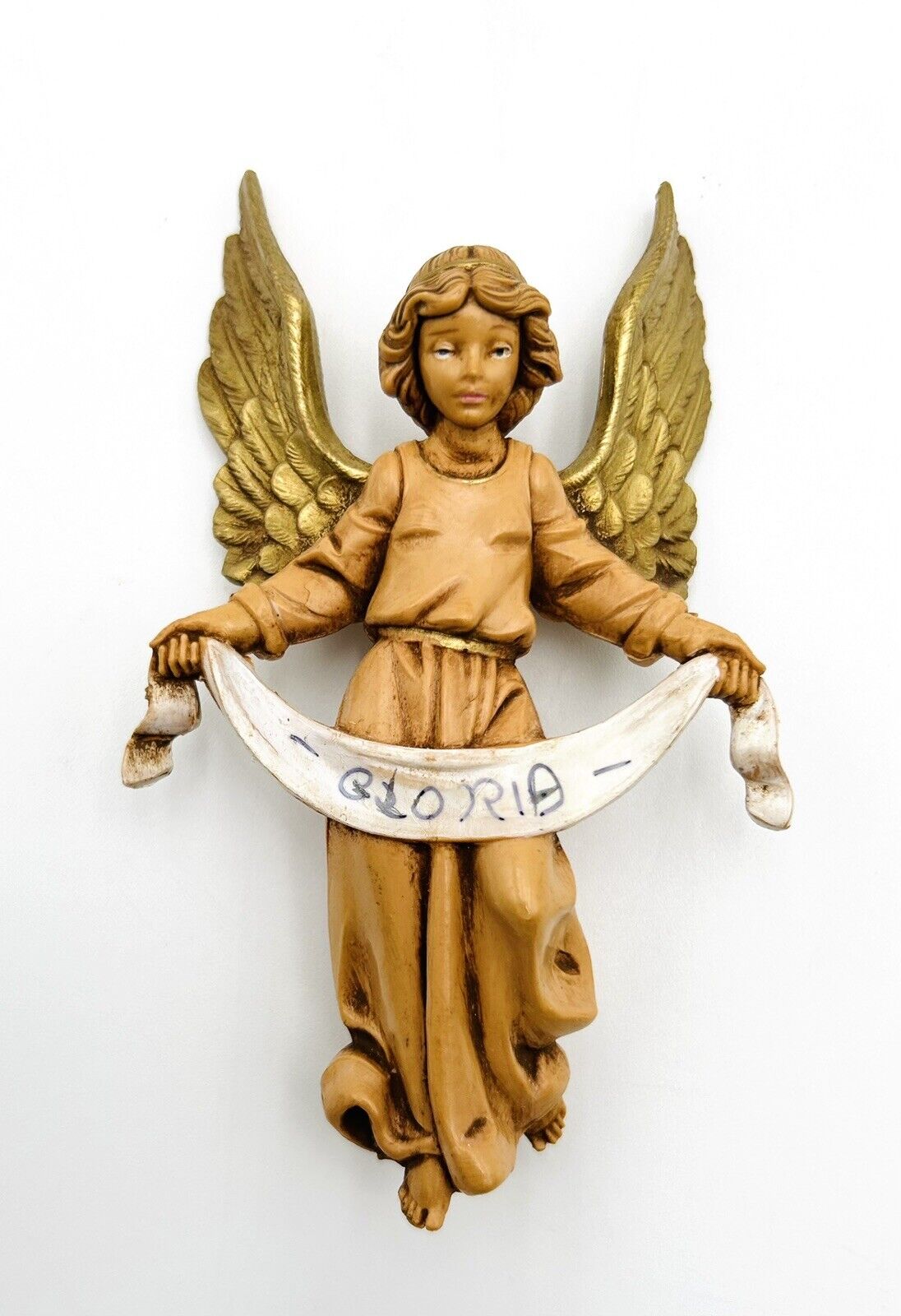 Fontanini Nativity Gloria Angel For Manger Hangs Depose Italy 1983 5 Inch #5888