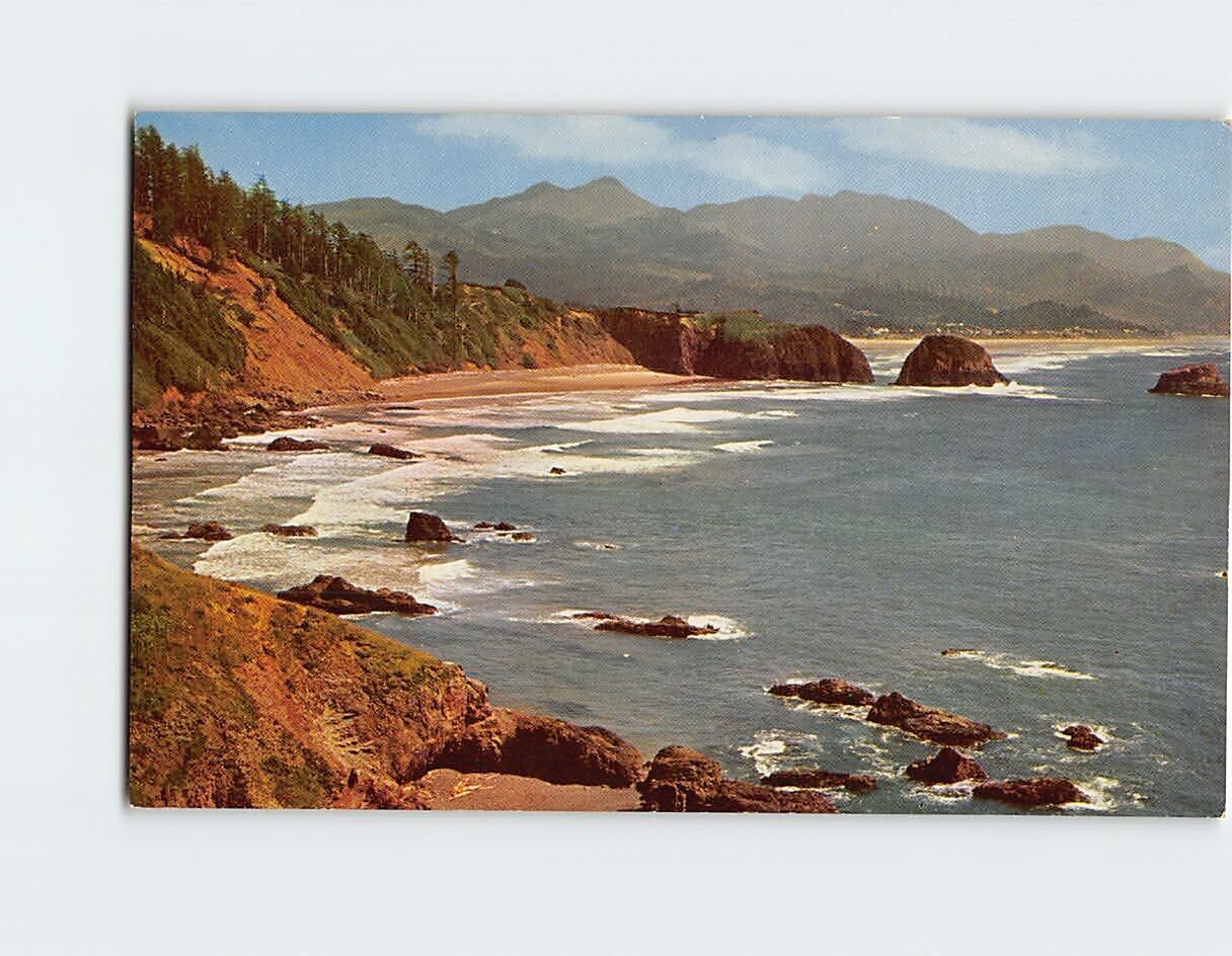 Postcard One of the many inlets and beaches Central California Coast CA USA