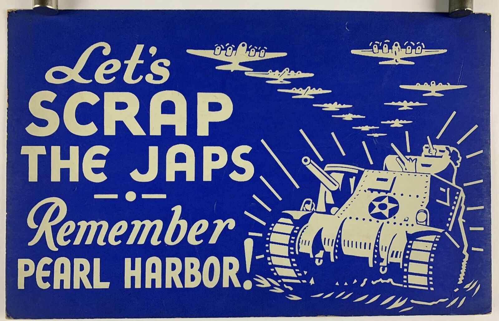 LETS SCRAP THE JAPS REMEMBER PEARL HARBOR World War 2 Poster 1945 11