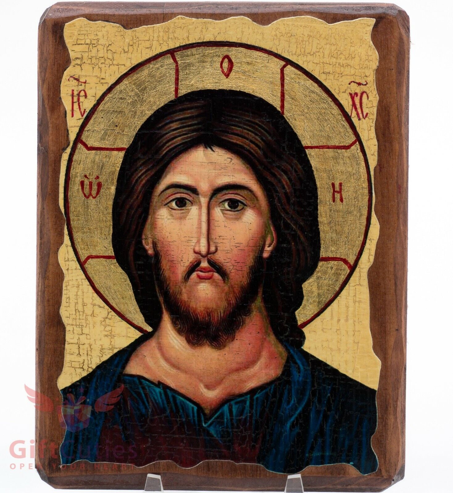 Wooden Icon God Lord Jesus Christ Pantocrator Cпаситель Иисус Господь  5\