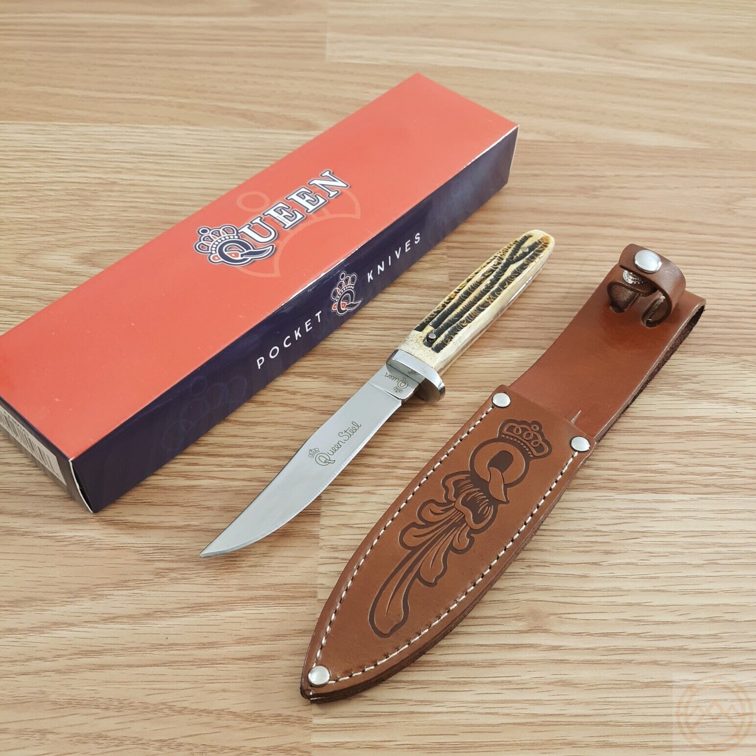 Queen Winterbottom Fixed Knife 3.75\
