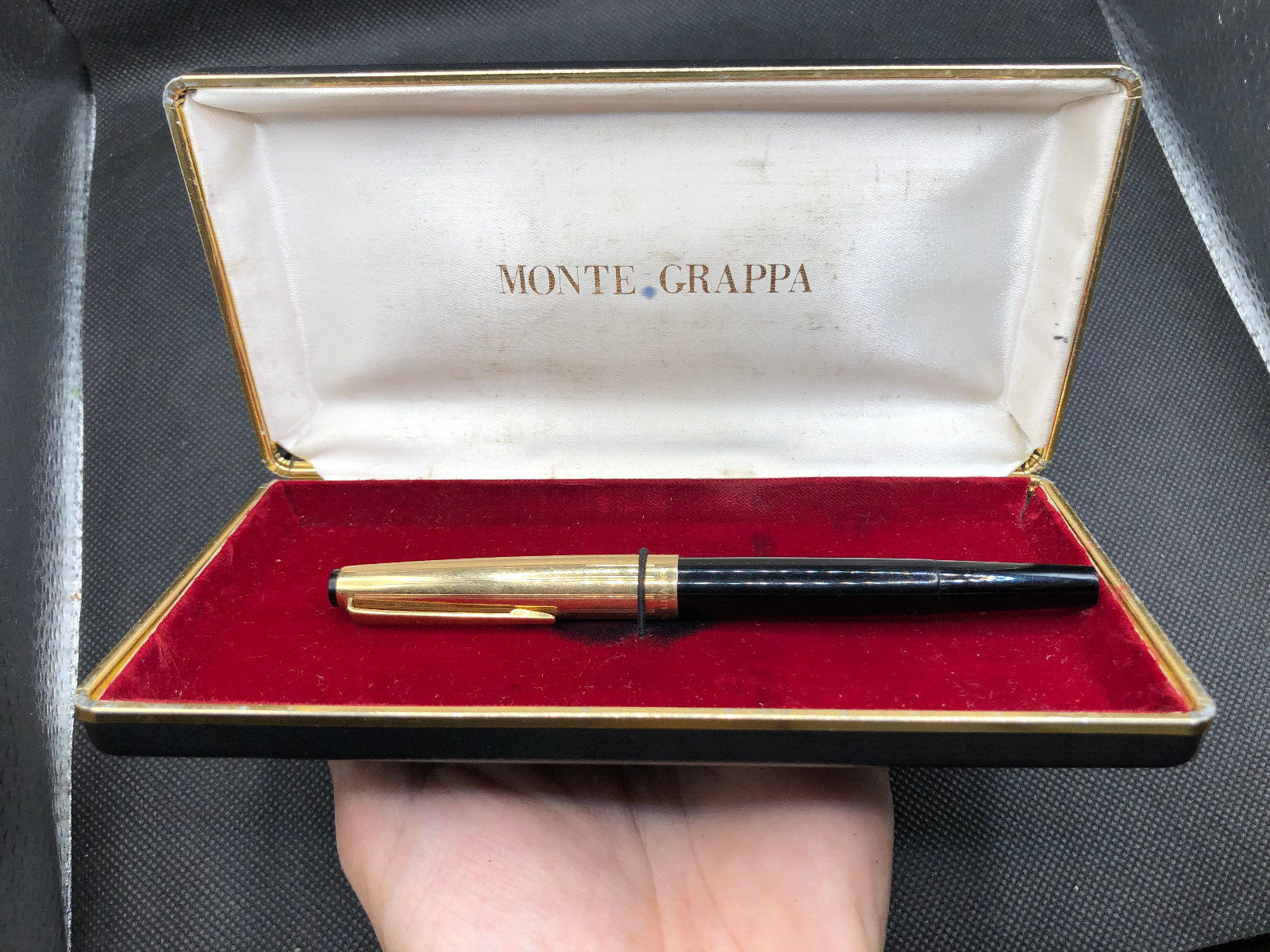 MONTEGRAPPA Extra Fountain Pen Vintage Gold Nib 585
