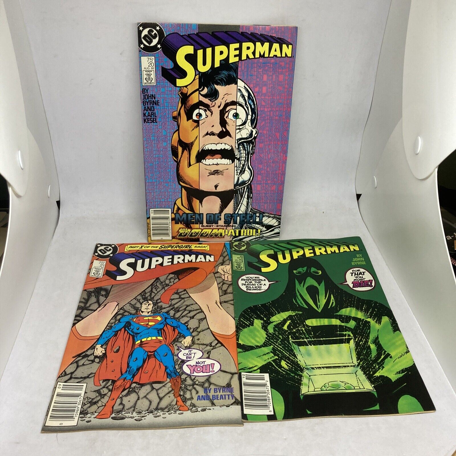 1988-1990 DC Comics Superman Comic Book Lot #20-40 *RARE*