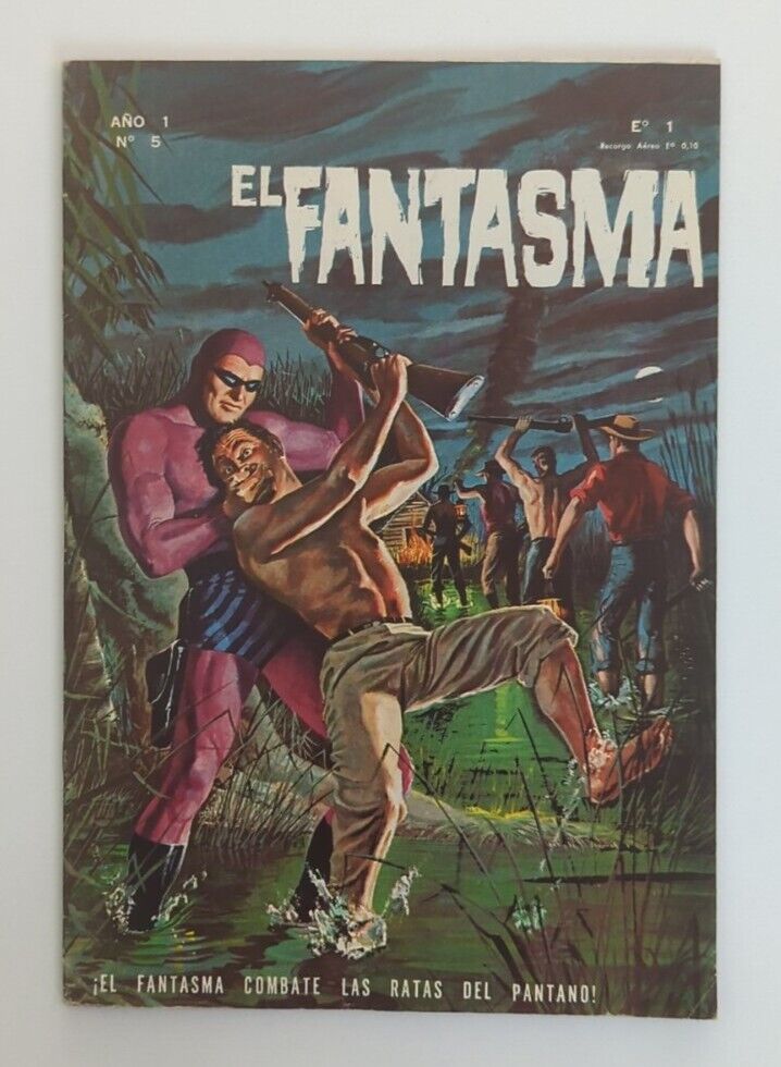 1963 Lord Cochrane The Phantom Comic El Fantasma Comic #5 Rare 