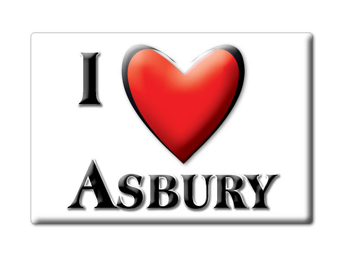 Asbury, Jasper County, Missouri - Fridge Magnet Souvenir USA