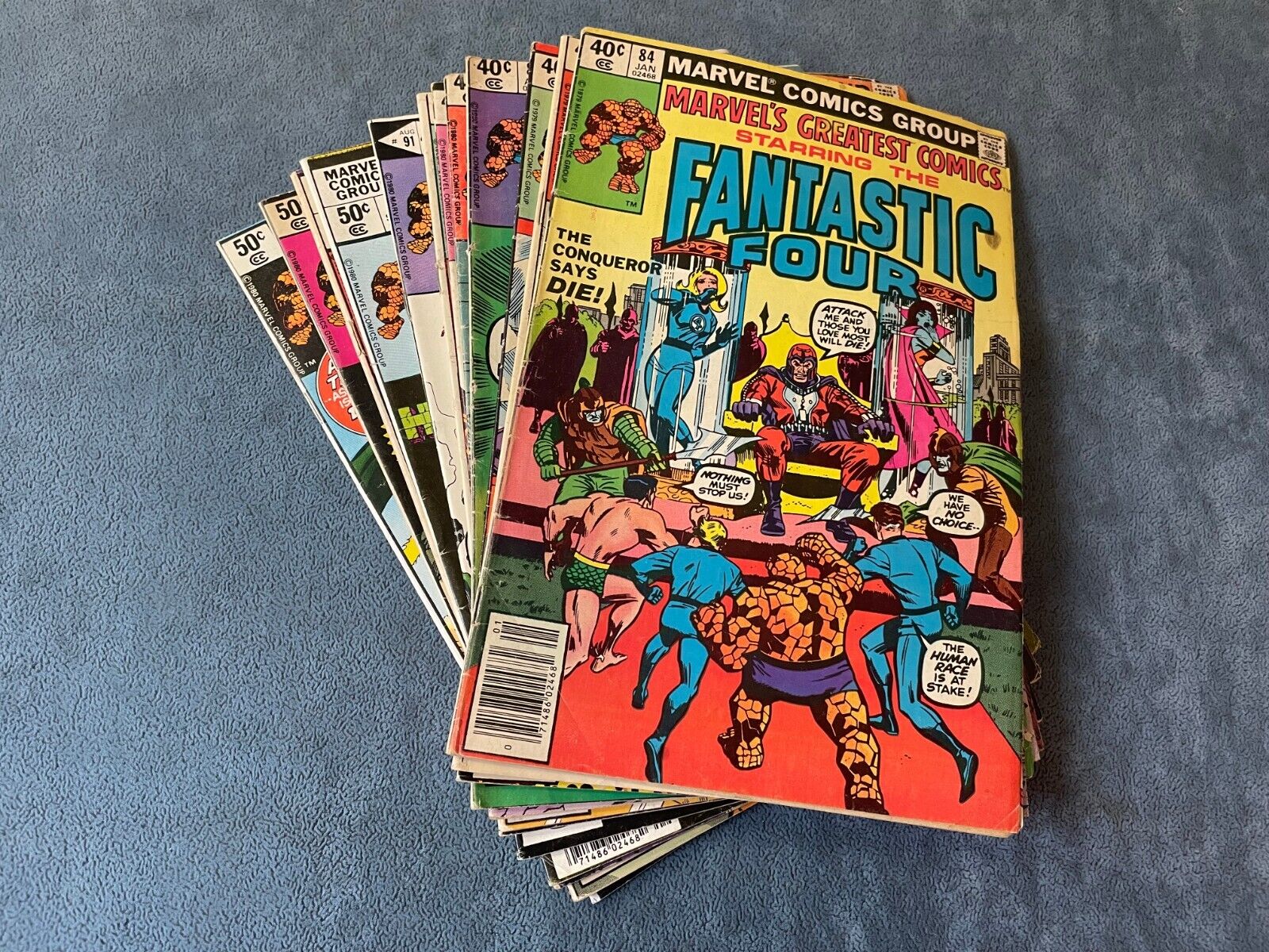 Marvel Bronze Age Lot of 13 Marvels Greatest Comics #84-96 Mid Low Grades