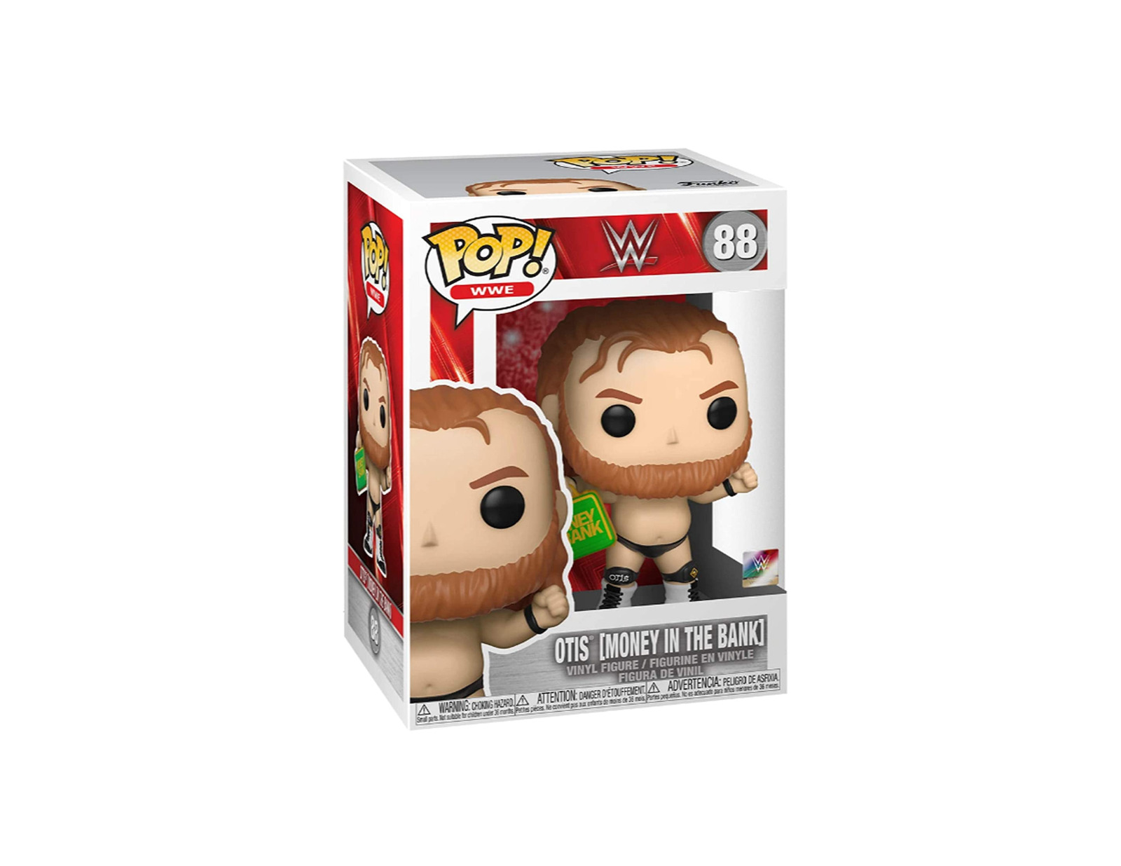 Funko POP WWE - Otis (Money in the Bank) #88 with Soft Protector (B4)